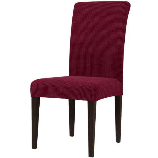 Set 6 huse universale pentru scaune - grena Set 6 huse universale pentru scaune - grena