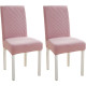 Set 6 huse universale pentru scaune - roz deschis Set 6 huse universale pentru scaune - roz deschis